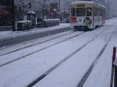 大寒波襲来！一晩ですっかり雪景色！新幹線で行く北陸　富山編