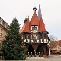 ドイツ　黒い森とアルザスのクリスマス【6】（ハイデルベルク／ミルテンベルク／ミッヒェルシュタット）