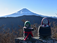釈迦ヶ岳～黒岳 周回　今年も富士を見て山納め
