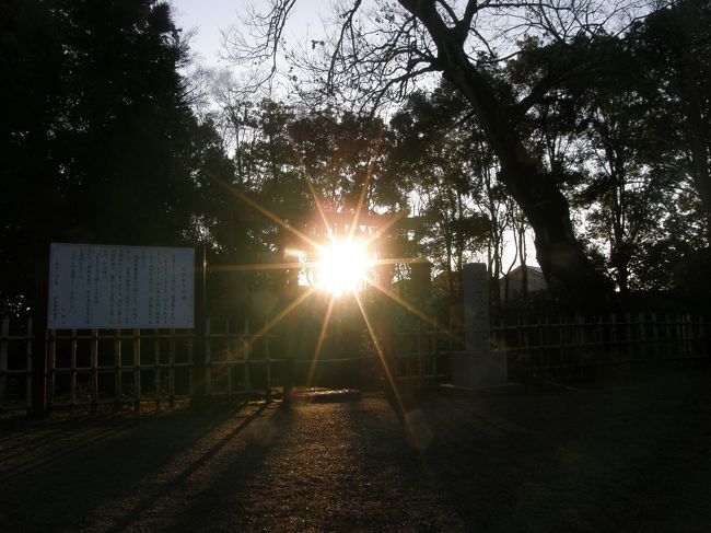 2018年、今年も早朝ウォーキングをしながら、ご来光と鷲宮神社へ参拝とお札を求めて・・歩きました。