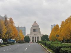 東京国会議事堂周辺の紅葉