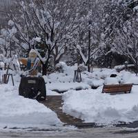 雪こんこんの川治温泉で2017年の旅納め