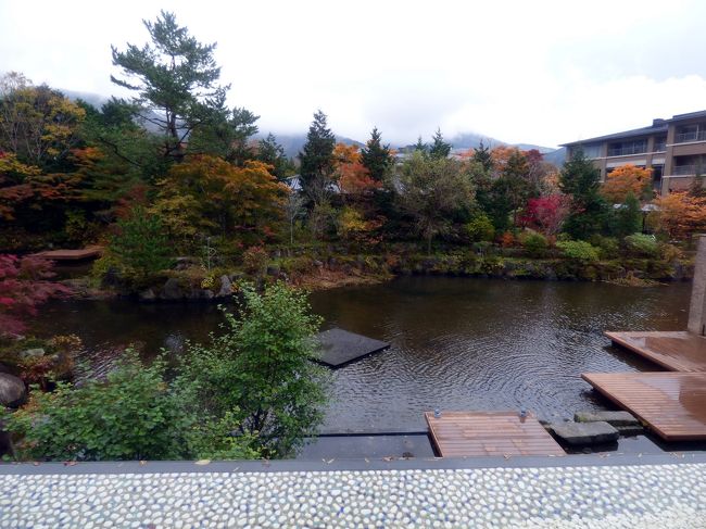 冷たい雨にたたられて、残念ながらこの日の観光は諦めます。<br /><br />そこで、チェックインにはチョッと早めですが、ホテルに戻り、ラウンジでオンラインにして、４トラなどを楽しみます。<br />