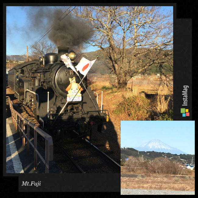 ２０１８年１月　姪っ子と行くバスツアー日帰り旅ｉｎ静岡♪～ギネス認定された世界一長い木造歩道橋「蓬莱橋」～ＳＬ列車乗車～「つま恋サウンドイルミネーション」鑑賞～