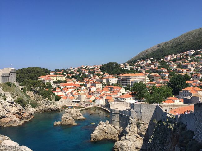 世界遺産クロアチア⑤　ドブロブニク2日目前半・城壁を歩く