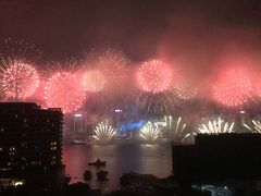 香港でカウントダウン