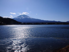臨時快速で行く新春の富士北麓
