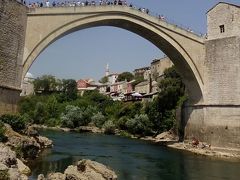 2017　夏休み　１週間で6ヵ国行くよ！スターリ.・モスト平和の橋　モスタル（ボスニア・ヘルツェゴビナ）