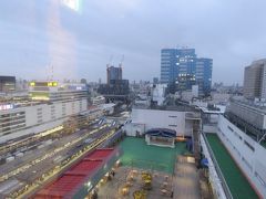 東武百貨店レストラン街13階より見られる風景