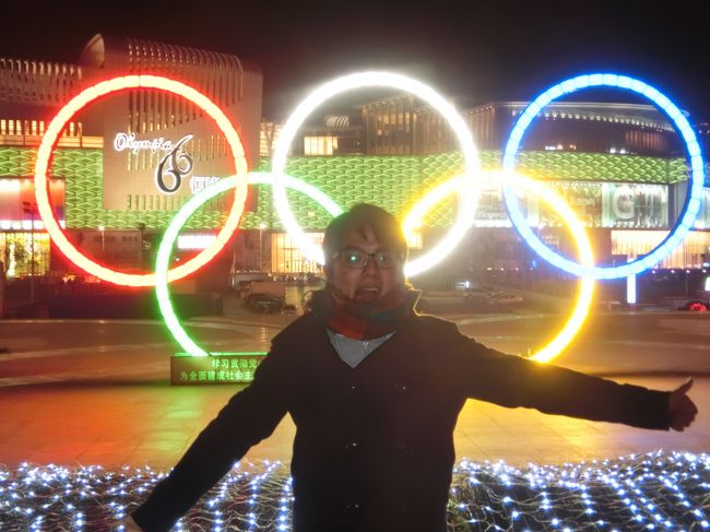 夕食前のロシア風情　夕食後のオリンピック広場