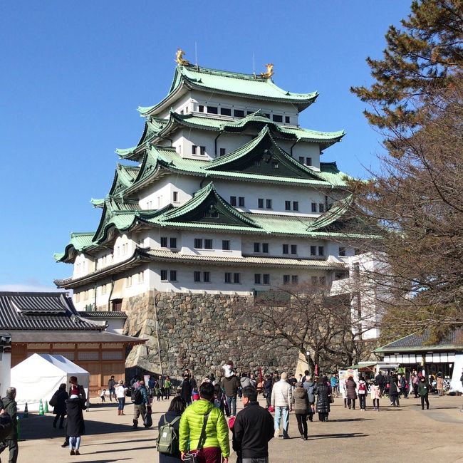 2018年最初の旅は昨秋就航したエアアジアジャパンの千歳・名古屋便を利用して伊勢神宮と愛知近郊の城巡りをしてきました。<br />旅の主目的は次の4つ<br />①伊勢神宮に初詣する<br />②愛知近郊の城巡り<br />③社寺で御朱印をいただく<br />④地元名産の美味しいものをいただく<br />予めスケジュールをキッチリと決めて行くもその通りにならない事態も多々発生しました。<br />いつもの旅行記では写真多すぎて途中で挫折しそうになるので今回は少なめに。<br />ということで、旅行記の始まり始まり~。