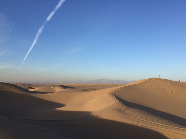 イランの美しい砂漠３　バーラン砂漠