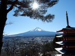 新年 ひたすら富士山を拝み運気を高める旅　その１