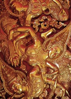 Laos　メコンの宝石(6/20)　ビエンチャンの寺院　ワット・ミーサイ