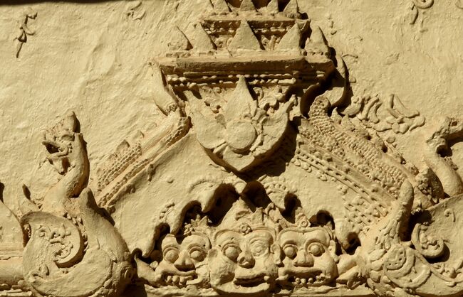 Laos　メコンの宝石(7/20)　ビエンチャンの寺院　ワット・インペン