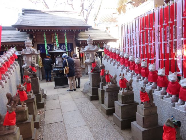 chokoっと散歩～B'ｚのライブまでの間に赤坂氷川神社からのんびり歩いて豊川稲荷まで～