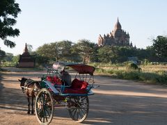 ミャンマー紀行（２） 三千の仏塔の古都バガンを馬車でめぐる　(前編)