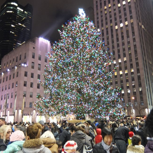 マンハッタンとブルックリンに泊まるホリデーシーズンのニューヨーク５日目＜チェルシーマーケット～NBA観戦～ロックフェラーセンターのクリスマスツリー＞