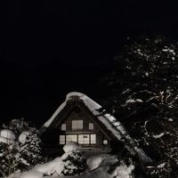 白川郷ライトアップと雪の金沢