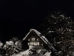 白川郷ライトアップと雪の金沢