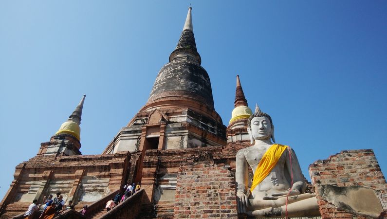 ワット ヤイ チャイ モンコン (チャオプラヤー タイ寺院)