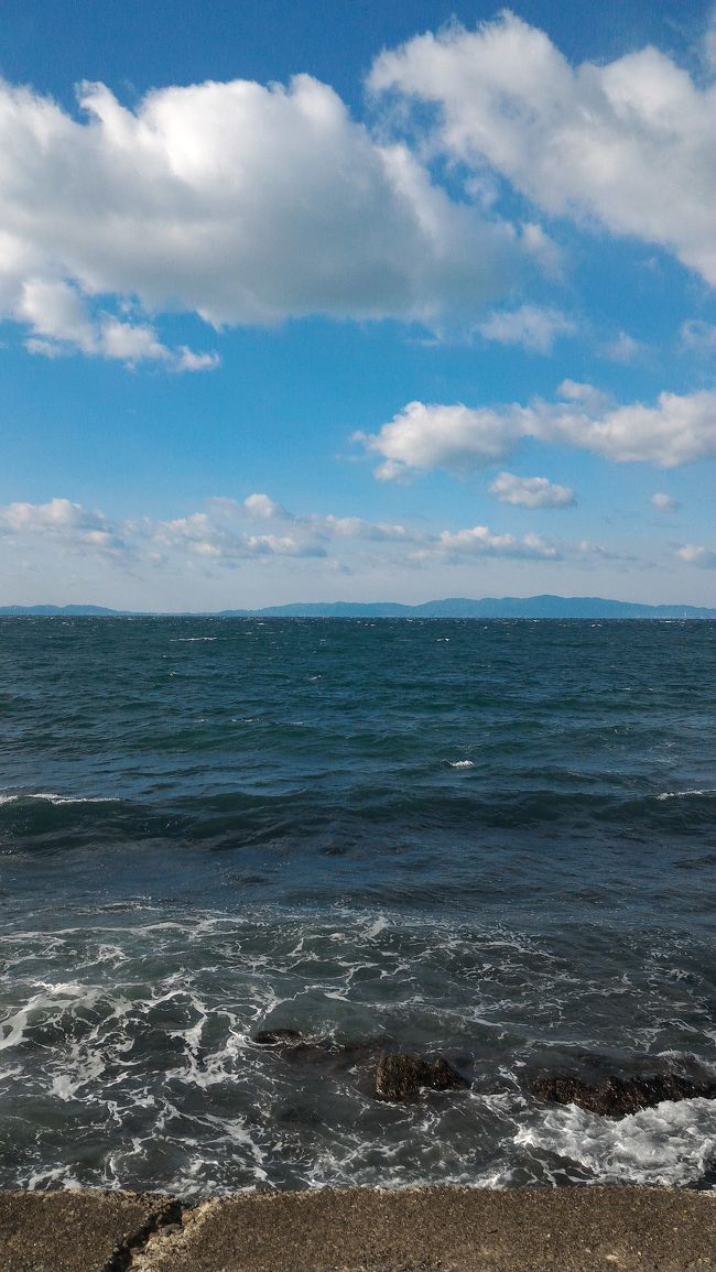 本当に毎日毎日寒すぎる。<br />夫希望の海が見える温泉に行く事に。<br /><br />Google先生が教えてくれた休暇村紀州加太へ<br />前は古い国民休暇村だったそうです。<br />海が一望できるキレイなロビー<br />お風呂も海とつながっているようなおしゃれなインフィニティ温泉?<br />晴れていて最高の景色を満喫できた!<br />エメラルドグリーンの海に周辺の島々が見え、水平線に降り注ぐ太陽光<br />一本の映画を見た位の満足感です。<br />でも、お湯は私好みではないです←えっ?(笑)<br /><br /><br /><br />