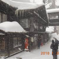 雪の北群馬、秘湯を巡る　４．　３度目の法師温泉長寿館、今回は日帰り湯