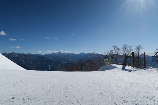 今年はじめてのスキーは　岩鞍スキー場です。<br />今回は、仕事関係の新しい仲間も一緒です。<br />・・・・・大学時代にスキーをやってました・・・・それから？十年たってますよねえ・・・大丈夫かしら・・