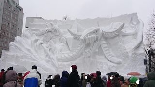 2018札幌雪まつりと 少しだけ小樽雪あかりと棟方志功展