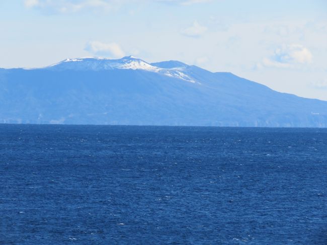 2月6日～2月8日までの二泊三日の稲取温泉旅を連れと一緒に行いました。　<br />伊豆半島の温泉旅はここ３年で5回行っていますので今回て6回目になります。　稲取には吊るし雛飾りを見に行ったことがありましたが宿泊は初めてでした。<br />しかも二泊ですから、初日は稲取の吊るし雛館に行きました。中日は下田観光と河津桜を見ることを計画しました。最終日はホテルステイで午前中一杯ゆっくりしました。<br />今回の旅は好天に恵まれて伊豆七島が見られました。　特に伊豆大島の三原山付近には積雪が見られてびっくりしました。　<br />下田観光は爪木崎へ水仙まつりで再度訪問、寝姿山へロープウエイで訪問を行いました。河津桜見物は時期尚早で一部咲以下でがっかりでした。見ごろは2月下旬ころの様でした。その代り、来宮神社訪問でパワースポットを楽しみました。　<br />旅行記としては以下の通りまとめる予定にしています。<br />①東京～稲取迄の車窓風景、②吊るし雛館訪問、③下田・爪木崎訪問、④寝姿山ロープウエイで訪問、⑤河津桜見物と来宮神社訪問、⑥いなとり荘にて、⑦稲取～東京までの車窓風景<br /><br />*写真はいなとり荘から見られた伊豆大島