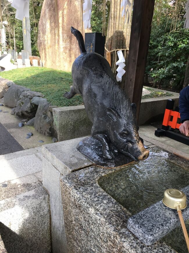 姪っ子よ。何もこの寒い2月に結婚式をせんでもええやろ?<br /><br />と内心思いながらのお祝い事なので京都へ。<br /><br />前日 朝早くから新幹線に乗り ホテルに荷物を置いて御朱印集めに10時15分出発しました。<br /><br />冬の京都の特別公開を調べていましたが、夫の行きたい 「清水寺」と妹の行きたい「知恩院」を組み込むとなると 特別公開をしているお寺さんは微妙に遠い。<br /><br />近場でぐるりと周ることにしました。<br /><br />1番目は 私は何度も来ていますが 夫が初めての清水寺へ。 この時間もう人であふれかえっていました。<br /><br />2番目 高台寺 内部観覧600円とお高い目 御朱印は外でもらえたので 今度 いつか(笑)ライトアップの時に来ようね。内部拝観せず。<br /><br />3番目 私の父母を分骨している知恩院へ。<br />御影堂は改修中<br />七不思議の展示と方丈庭園を拝観<br /><br />4番目 知恩院のお隣 青蓮院門跡<br />見応えありました。<br /><br />ここで妹と夫のハラヘッタコール<br /><br />移動だけしてお昼を食べましょう。<br />タクシーで行き先を告げると正面に着けてくれたので先にお参り。<br /><br />5番目 護王神社 足腰に効くという猪神社<br /><br />次の移動の方向へ歩いて行くと<br /><br />京都ガーデンパレスホテルがありランチがお得に食べれました!<br /><br />6番目 晴明神社陰陽道の神社<br /><br />ただ今15時30分 私の予定より早く終了しました。案外早く周れた。<br />タクシーをフルに使ったからね。<br />夫はどこへ行ったか 覚えていないそうです。(笑)<br />御朱印は大量ゲット<br /><br />次の日 メインの姪の結婚式<br /><br />お式は上賀茂神社であげ お天気は晴れましたが北風が寒ーい!<br />披露宴は アカガネリゾート 京都 東山<br />隠れ家的な会場で素敵でしたが、東山の斜面に広大な敷地内移動が着物を着ている為 大変でした。
