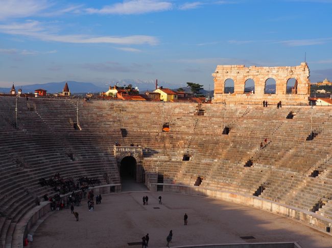 イタリア 冬の旅　１２日目　（ベローナ散策、ミラノへ移動）