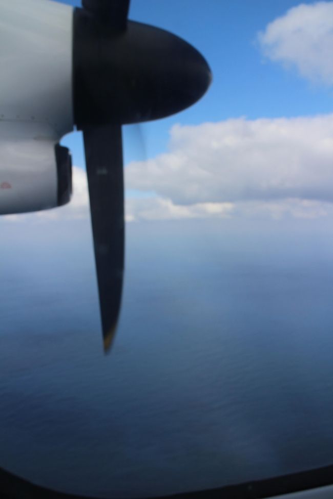 JALPAK、アイランドホッパーin OKINAWA、2日間８フライトツアー、飛行機と離島の風景を楽しむ。1日目。
