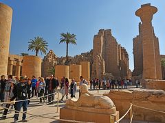 2018冬のエジプト旅行（１）-出国~ルクソール東岸其の１（カルナック神殿）-