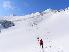 安達太良山　冬山登山（あだたら高原スキー場から）　