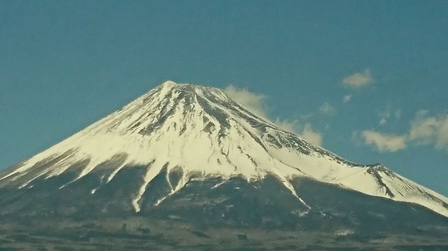 新潟県柏崎へお見舞いに名古屋から東京、長岡と新幹線で向かいました。<br />新幹線はスムーズに乗り換えも出来て良かった。<br />越後湯沢駅に到着する頃には雪景色。<br />豪雪地帯へと向かいます。<br />長岡駅からJRに乗り換えて柏崎に向かいたいのですが、ここで運転見合わせとなりました。<br />午後5時20分にJRが代行でバスを出してくれたので、普段であれば1時間のところを高速を通って1時間半で柏崎に到着。<br />駅前は雪一面で、駅前のホテルに1泊宿泊しました。<br />翌日バスが運行していたので、病院まで見舞いに行きました。<br />見舞いを終えてバスで柏崎駅に到着すると高速バスが新潟駅まで向かうということだったので乗車しました。<br />本日もJRは運転見合わせで、バス会社から代行が出せないと言われたのでJRは断念。<br />高速バスは高速を通れば1時間半で新潟へ到着しますが、西山インターから通行止めで一般道を通り3時間半かけて新潟駅に到着です。<br />運転手さんが一番のお疲れでしょうが、途中で乗客の要望でトイレ休憩にコンビニへ駐車して頂けました。<br />新潟駅から新幹線で東京へ向かい、大宮から車窓で富士山の夕景を見ることができました。<br />本日は東京で1泊。<br />東京日本橋でてんぷら飯、翌朝は東京駅で利休の朝食。<br />上野動物園のパンダの観覧券を求め午後1時30過ぎの券をゲットして途中退場して上野大仏、精養軒でランチをして寝ているパンダを見て名古屋に戻りました。<br /><br />
