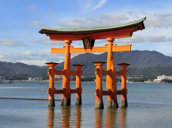春秋航空の737円キャンペーンで広島の世界遺産を見てきました。