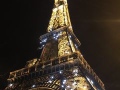 2017 パリ出張ついでのプチ観光（今回は時間がないので夜のエッフェル塔狙い）
