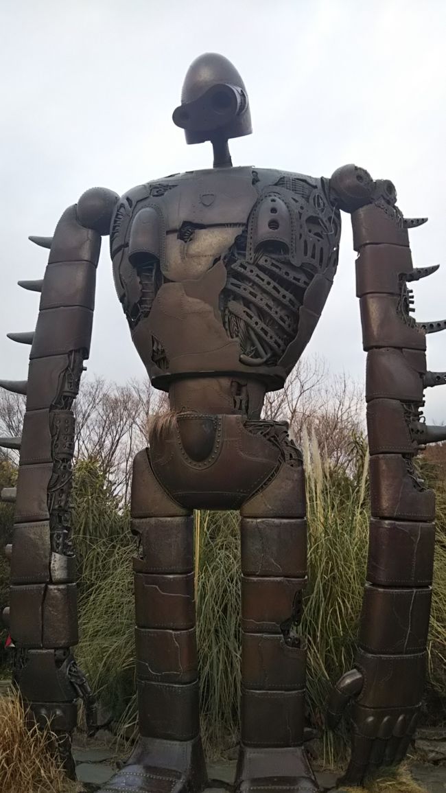 ずっと行きたかったジブリ美術館に行きました!<br />ロボット兵に会えて感激