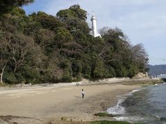 広島市内で自然海岸が残る宇品燈台までの遊歩道を歩く