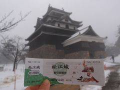 大雪の島根旅行その５　松江で観光