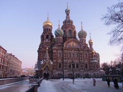 サンクトペテルブルグの旅ー血の上の教会と芸術広場ー（２０１２年２月）