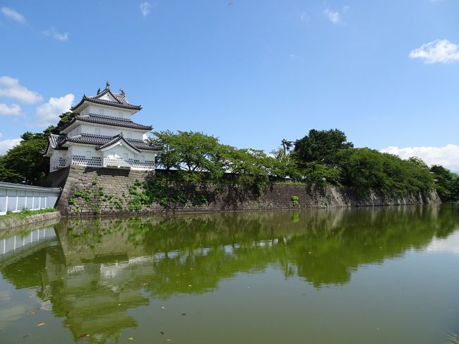 硫黄たっぷりエメラルドグリーン色の美人の湯月岡温泉と新発田市観光をしてきました。