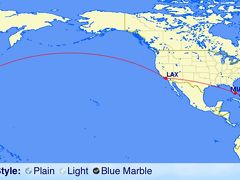 3連休にバースデイ休暇付けてカリブ海の国々へ(4)マイアミ・LA経由でひたすら帰国