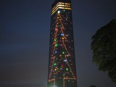 千葉ポートタワーのクリスマスイルミネーション