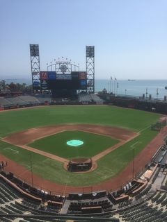 サンフランシスコ旅行 2017 夏 MLB 観戦編 1試合目  ジャイアンツvs フィリーズ