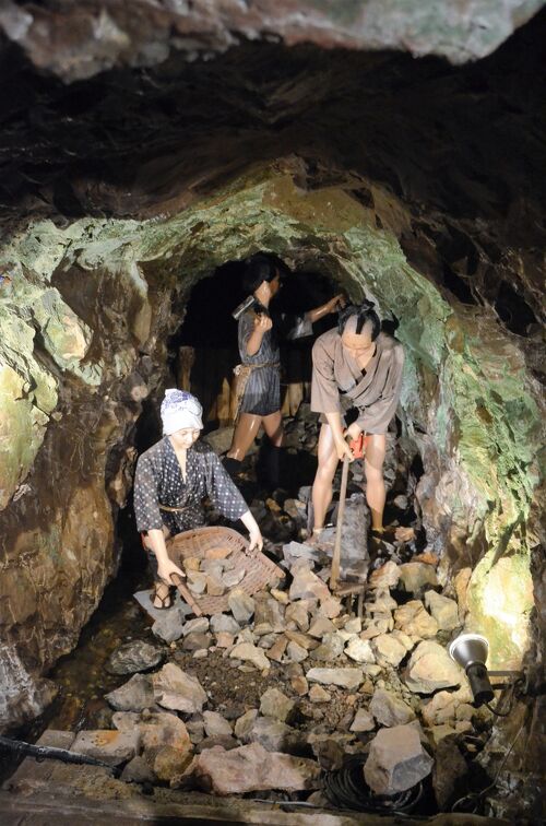 GW前半 静岡・伊豆旅☆2日目土肥金山～老舗温泉旅館・牧水荘