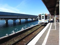 ’１８　静岡 天浜線さんぽ２　浜名湖佐久米駅のユリカモメ＆かとれあのモーニング