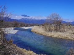 春のちょい乗り♪早春の安曇野で北アルプスを