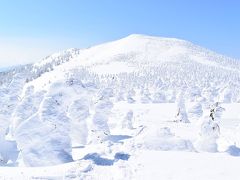 2月の西吾妻山　樹氷・スノーモンスターの絶景